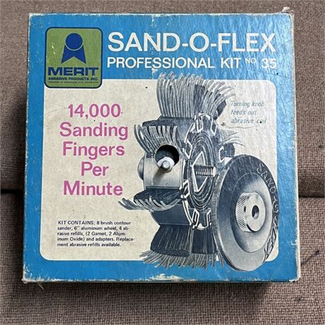 Vintage Sand-o-Flex Contour Sander