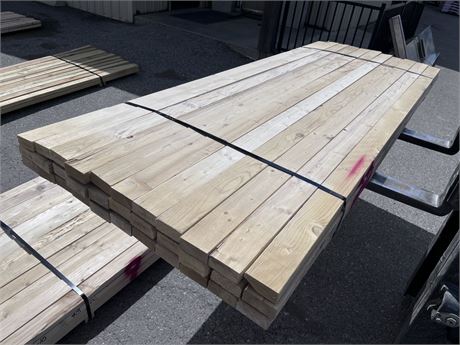 2x4x104" Lumber - 33pc (Bunk #20)
