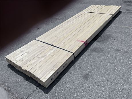 2x4x12' Lumber - 36pc (Bunk #11)