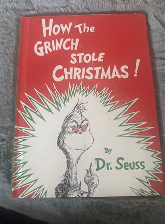 HOW THE GRINCH STOLE CHRISTMAS First Edition