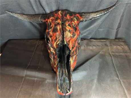 Painted Cow Head