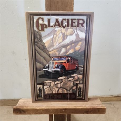 Glacier National Park Wall Decor - 12x18