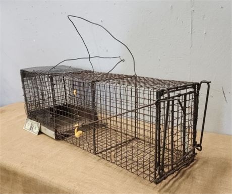 Small Animal Trap/Cage - 10x36x13