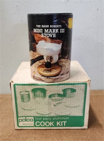 Mini Mark 3 Camp Stove & 4 Party Cook Kit