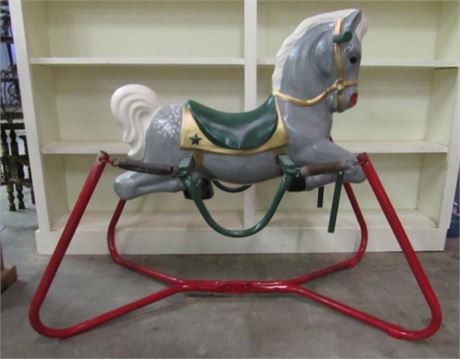 vintage bouncy horse