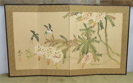 Oriental Screen/Wall Hanging ... Very Well Crafted