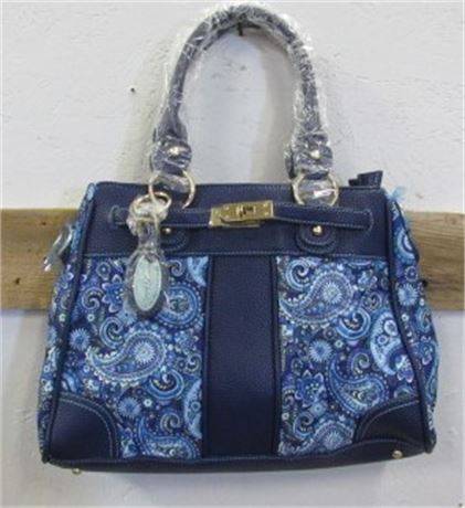 New Stacey Whitmore Handbag w/ Shoulder Strap & Key Fab