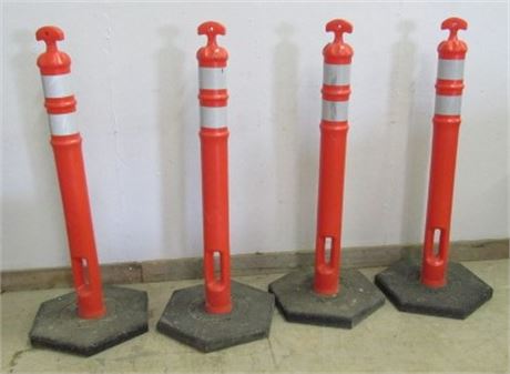 4 Candlestick Safety "Cones"