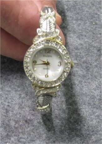 Ladies Elgin Quartz Bangle Watch