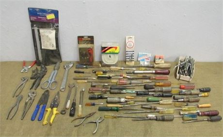 Various Hand Tools and Supplies