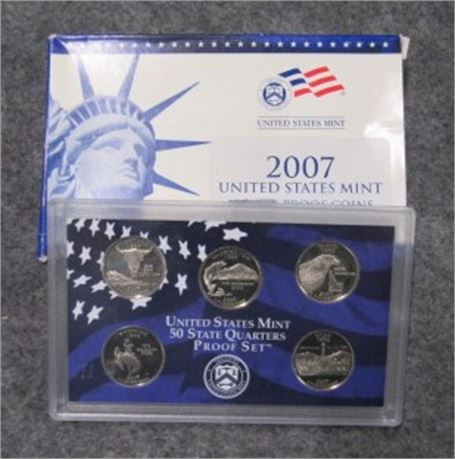 2007 State Quarter Proof Set