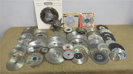 A Bunch of Circular Saw Blades