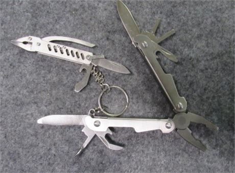 A Couple of Key Ring Multi Tools