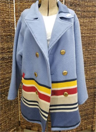 Ladies Wool Jacket (light blue)