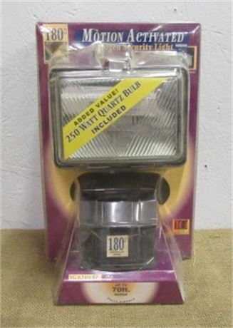 Motion Activated Security Light