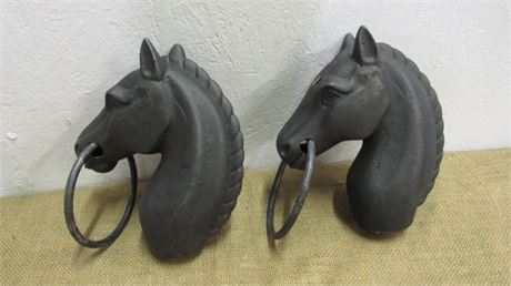 Horse Head Hitching Post Caps