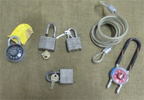 Five Locks and a Cable