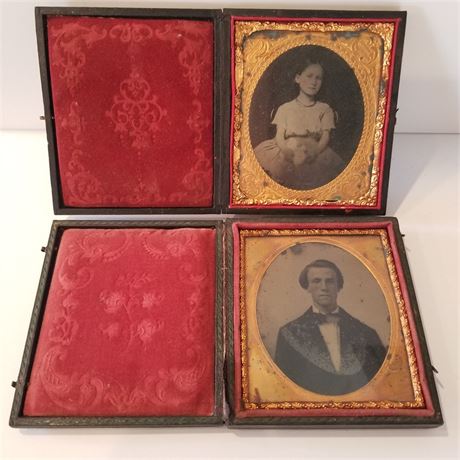 Antique Daguerreotype Photography