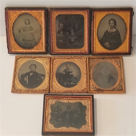 Antique Daguerreotype Photography