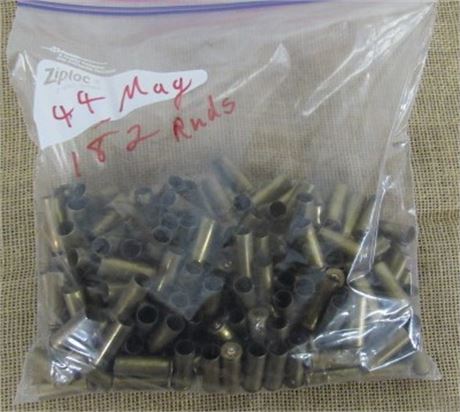 44 Mag Brass, 182 Rounds