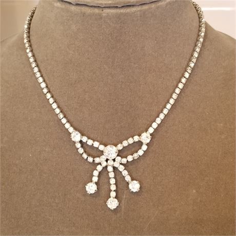 Vintage Rhinestone Necklace