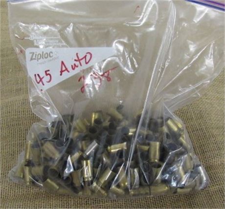 .45 Auto Brass, 238 Rounds