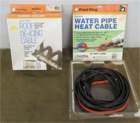 Water Pipe and Roof Deicer Cables