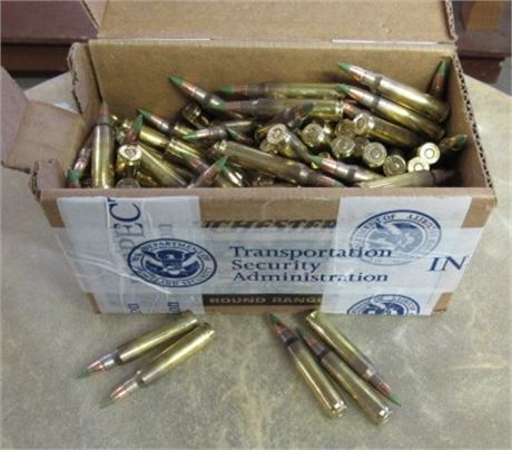 150 Rounds 5.56 Green Tip 26 Grain FMJ