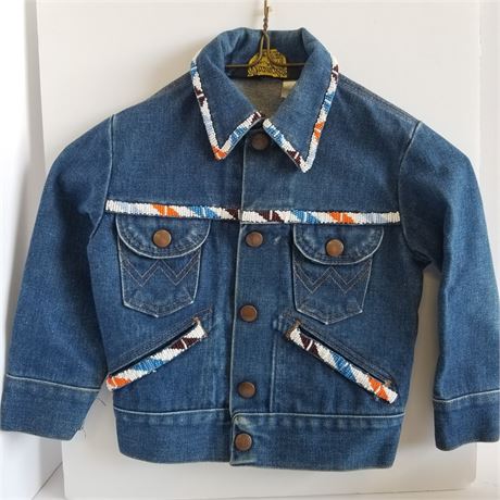 Children's Wrangler Beaded Denim Jacket