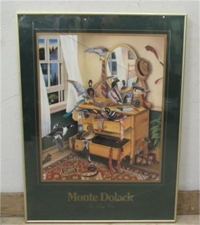 'Tie One On' Print by Monte Dolack ... Cracked Glass