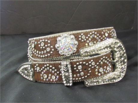 Beautiful Studded Leather Belt