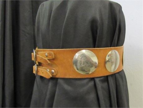 Leather Conch Belt