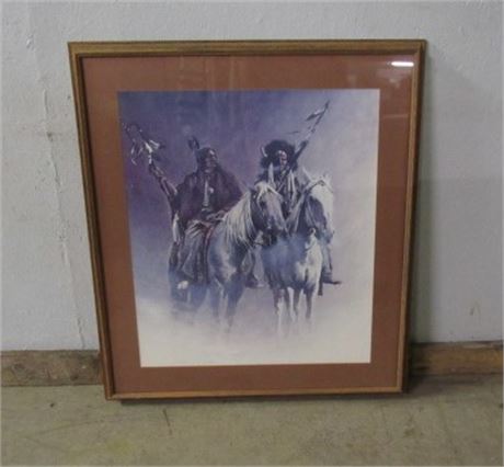 'Little Bighorn: Bittersweet Victory' Lithograph by Anthony Sinclair