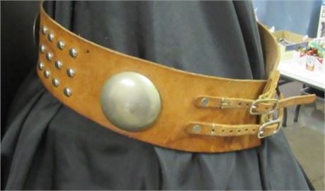 Leather Conch Belt