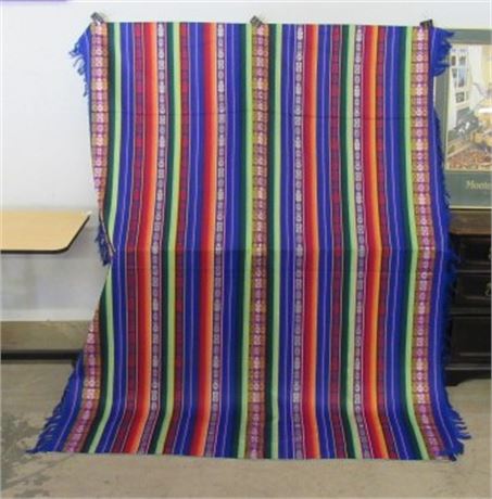 Beautiful, Colorful, Large Shawl - 62x82