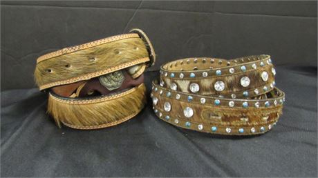 2 Horsehair Belts...28"