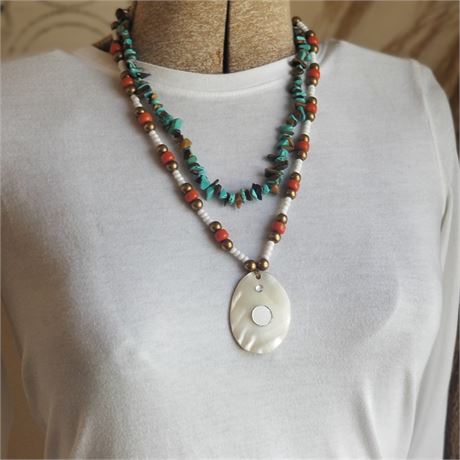 Pair of Beaded Necklaces