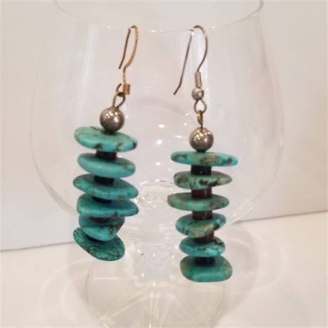 Turquoise Dangle Earrings