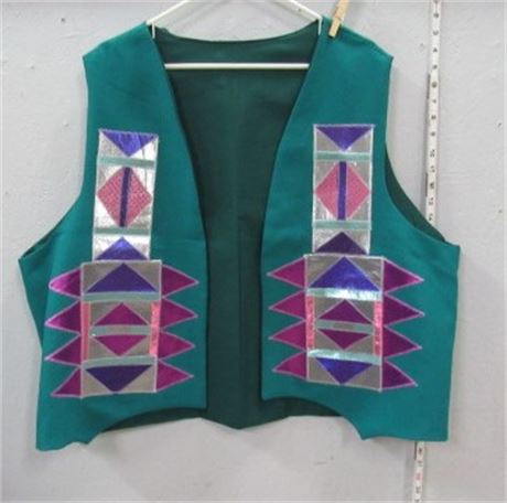 Applique Tackle Twill Vest