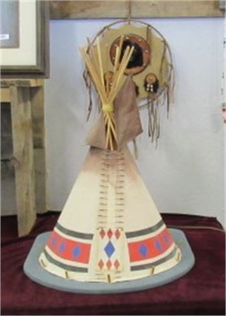 Cool Tipi Lamp