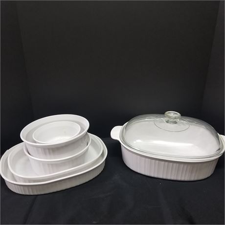 CorningWare® French White Bakeware Set
