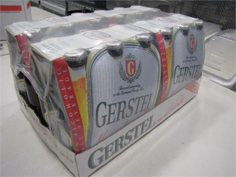 1 Case Gerstel Non Alcohol Beer (711 Blackhawk St. Billings)
