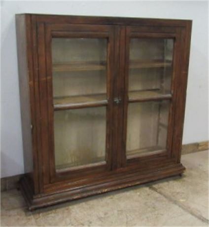 Antique Cabinet/Hutch - 14x50x53