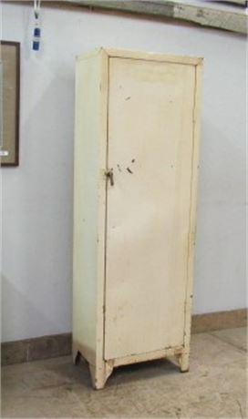 Vintage Metal Utility Cabinet - 12x18x25