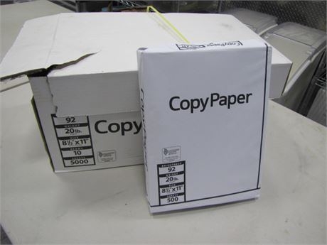 9 Reams of Copy Paper (711 Blackhawk St. Billings)