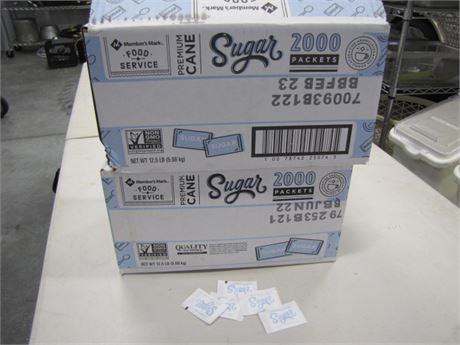 2 Boxes of Sugar Packets (711 Blackhawk St. Billings)