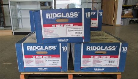 3 Cases of Ridglass Roof Shingles For Ridges Hips/Rakes-Covers 31 Linear Feet