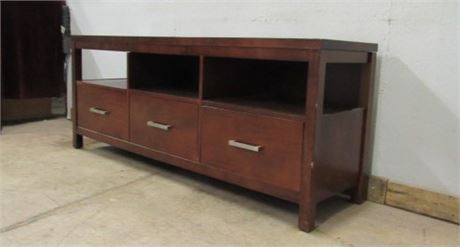 3 Drawer Entertainment Cabinet - 16x24x60