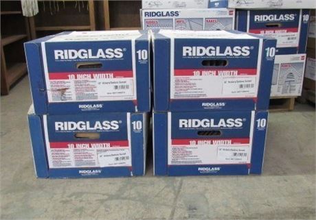 4 Cases of Ridglass Roof Shingles For Ridges Hips/Rakes-Covers 31 Linear Feet