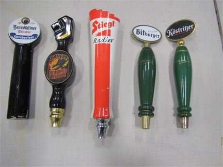 5 Beer Tap Handles (711 Blackhawk St. Billings)